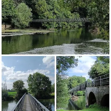 La Passerelle ,montreuil ,le Mans Prázdninový dům